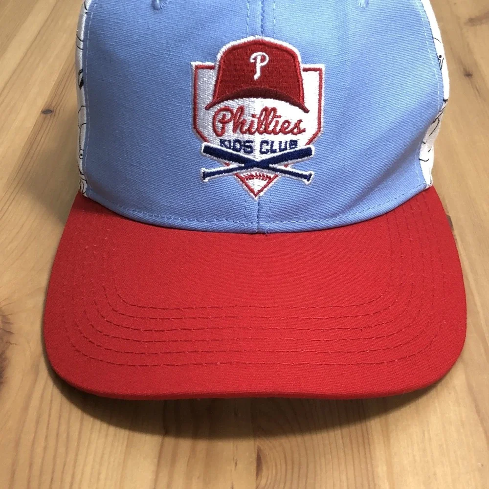 Philadelphia Phillies Kids Club Melon Wear Hat One Size Light Blue Baseball